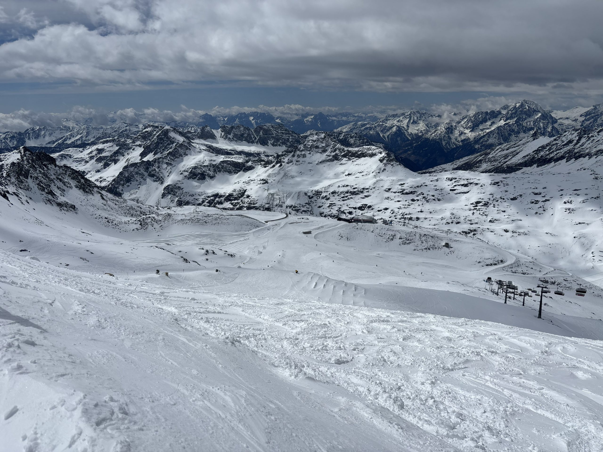 lyžovačka na Mölltaler Gletscher